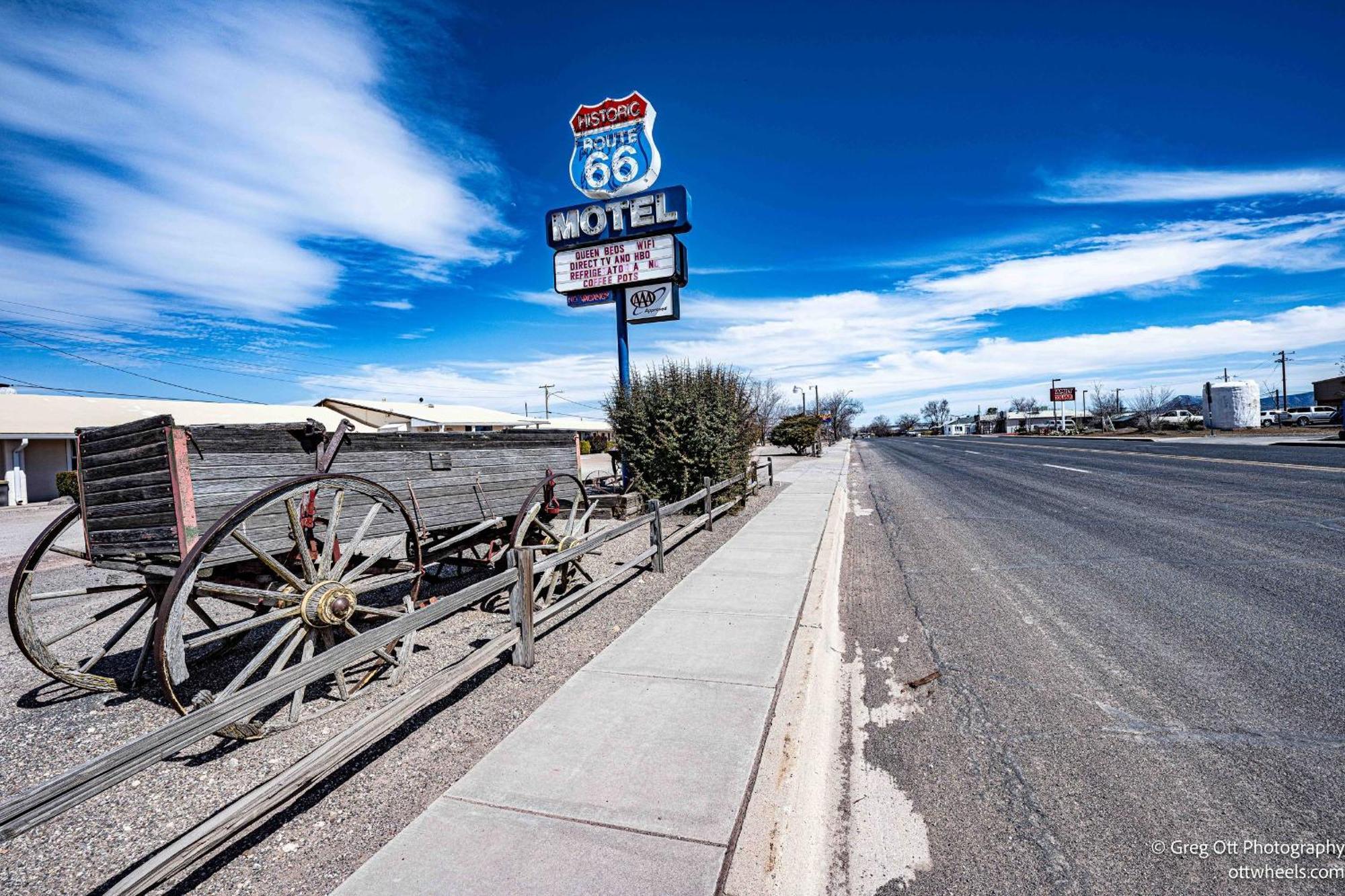 Historic Route 66 Motel Seligman Exterior foto